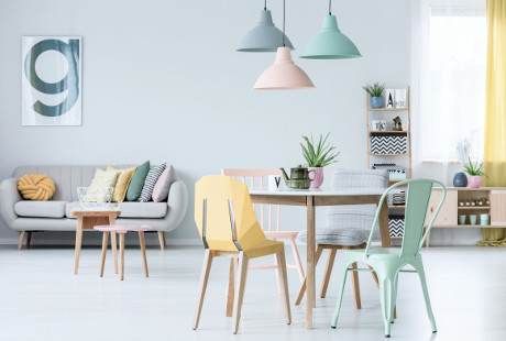 Pasteli - omiljeni tonovi u uređenju enterijera