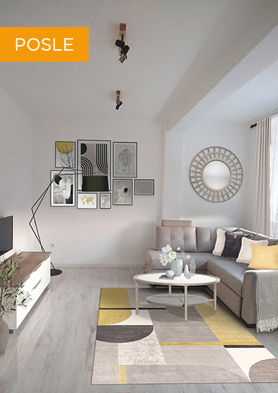 Dizajniranje enterijera - posle Dizajniranje enterijera - posle